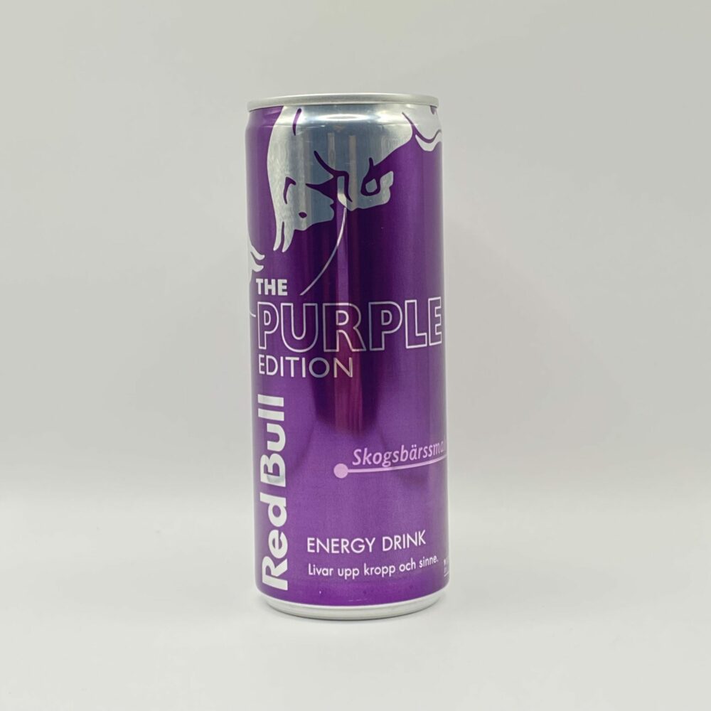 Red Bull Purple Edition Skogsbärssmak