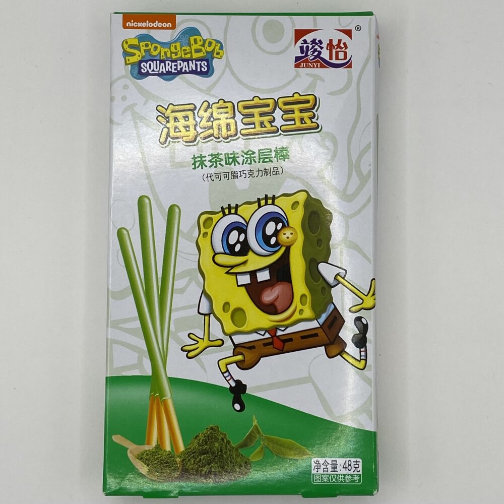 Junyi Spongebob Squarepants Sticks Matcha