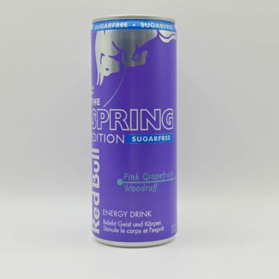 Red Bull Spring Edition Sugarfree 2025 Pink Grapefruit & Woodruff