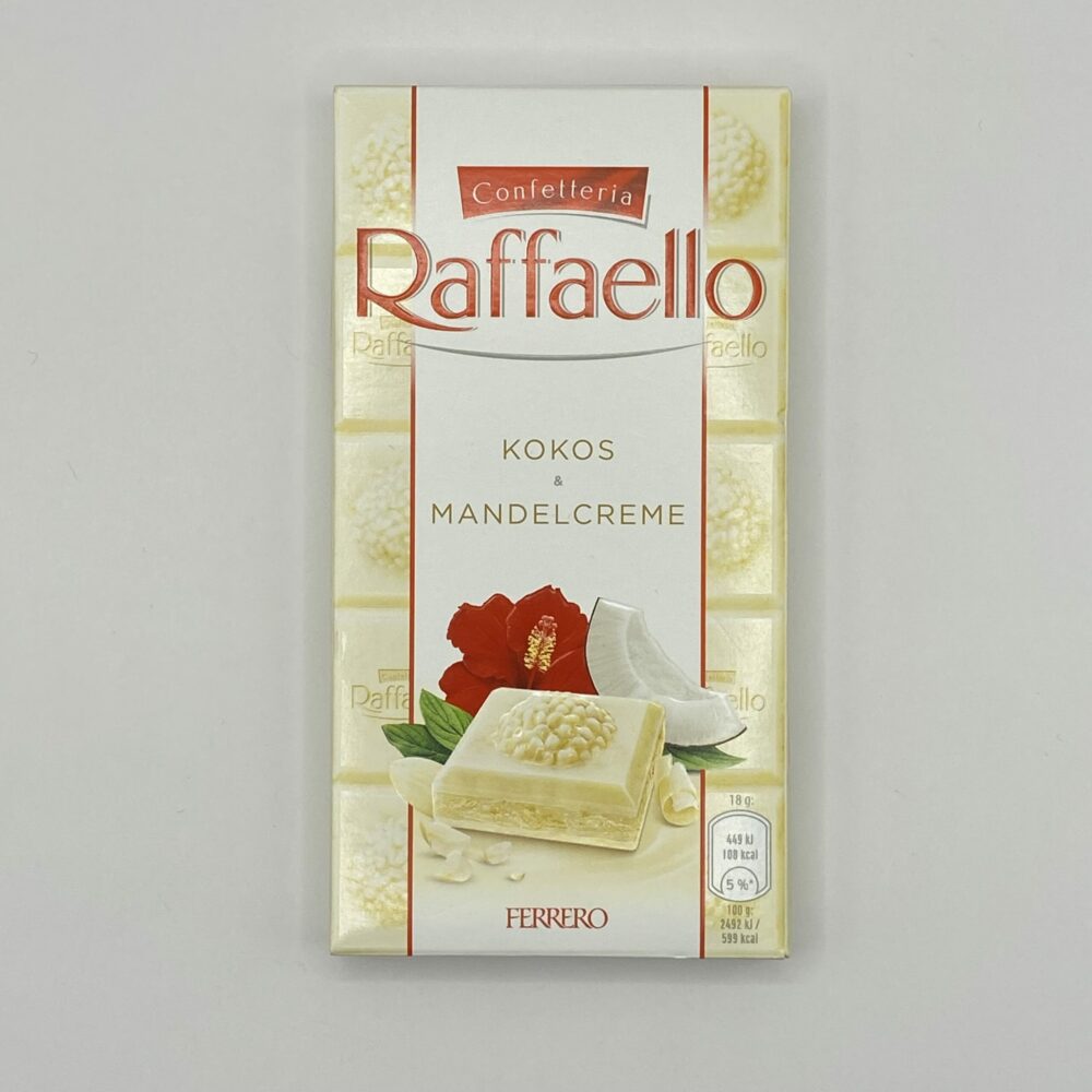 Raffaello Kokos und Mandelcreme Tafel