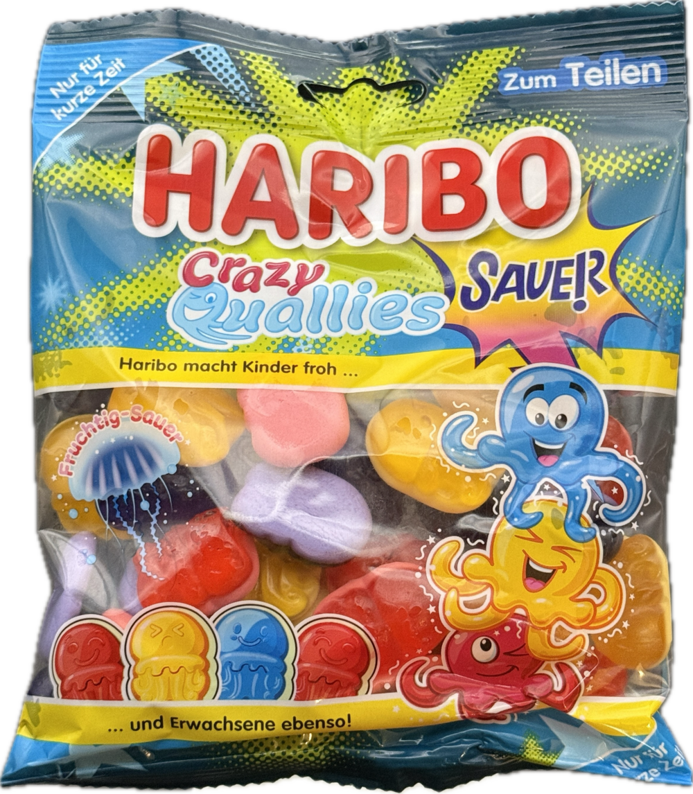 Haribo Crazy Quallies sauer 160g