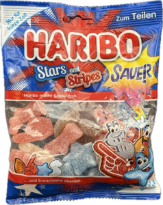 Haribo Stars and Stripes sauer 175g