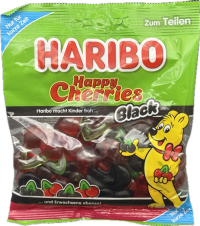 Haribo Happy Cherries Black 175g