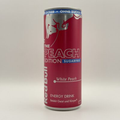 Red Bull Peach Edition Sugarfree White Peach