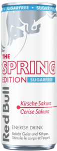 Red Bull Spring Edition Sugarfree Kirsche-Sakura